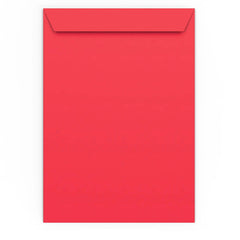 C4 Bright Red Peel & Seal Envelope (324 x 229mm)