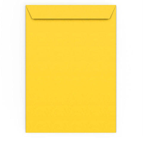 C4 Mid Yellow Peel & Seal Envelope (324 x 229mm)