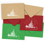 Christmas Envelope – Snow Sled
