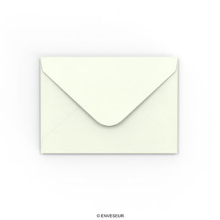 Milk White Hammered paper envelopes