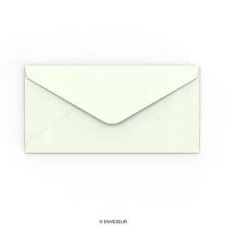 Milk White Hammered paper envelopes