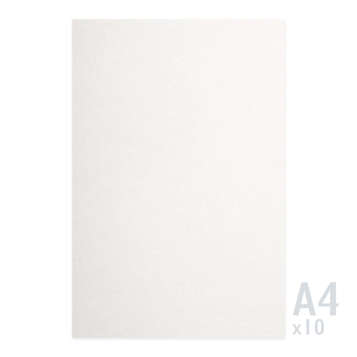White Paper 360gsm - 10 A4 Sheets