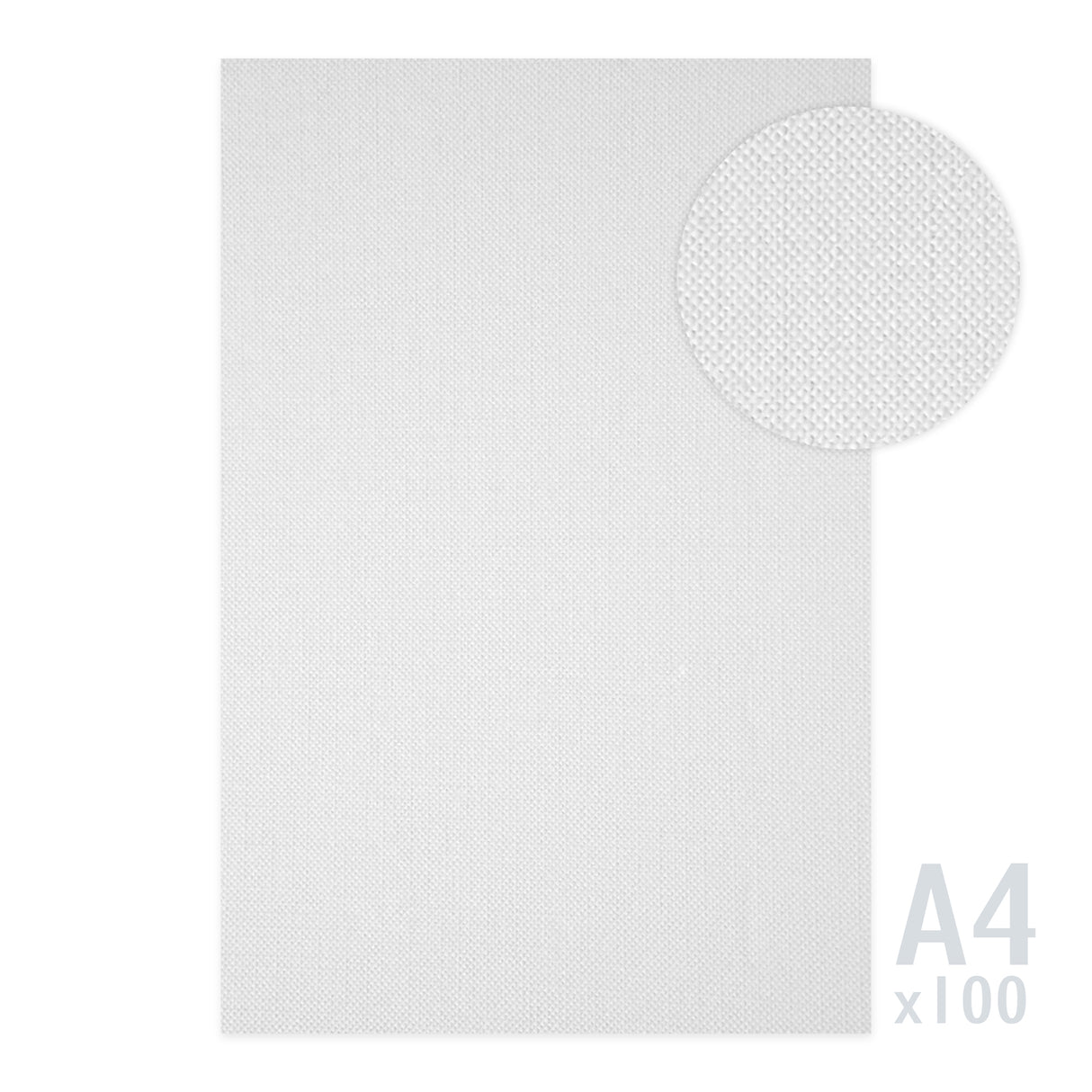White Ribbed Paper 185gsm