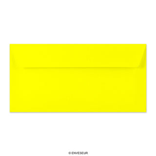 110x220 mm (DL) Neon Yellow Envelope