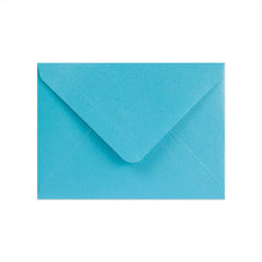 Pearlescent Envelopes Mid Blue 82 x 113 mm (C7) Gummed
