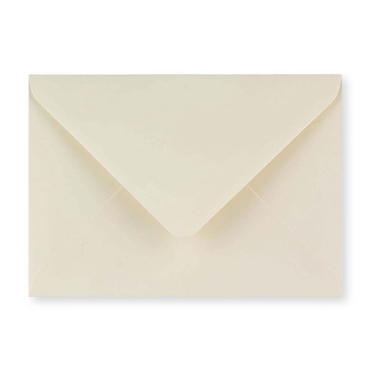 Ivory Wove Gummed V-Flap Greeting Card Envelope (125 x 175mm)