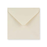Ivory Wove Gummed V-Flap Greeting Card Envelope (130 x 130mm)