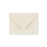 C7 Ivory Wove Gummed V-Flap Greetings Envelope (82 x 113mm)