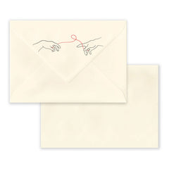Wedding Envelopes (Destiny Design) Ivory 162 x 229 mm (C5)