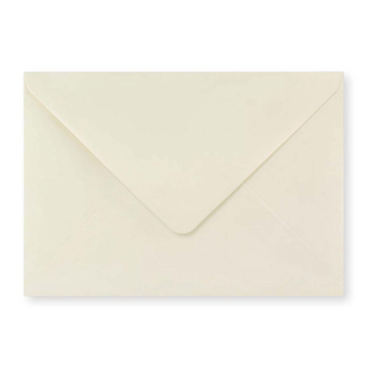 C5 Ivory Wove Gummed V-Flap Greetings Envelope (162 x 229mm)