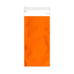 Matt Finish Foil Bags Orange 220 x 110 mm (DL)